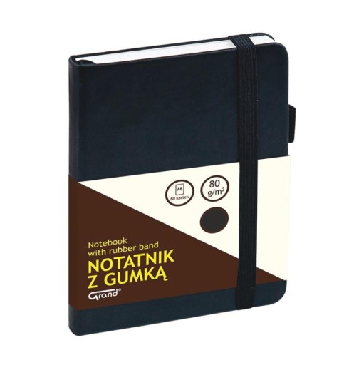 Notebook A6 Grand čierny