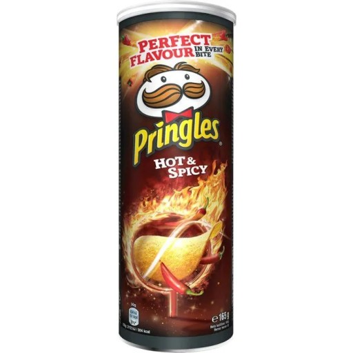 Pringles Hot & Spicy 165 g chrumky