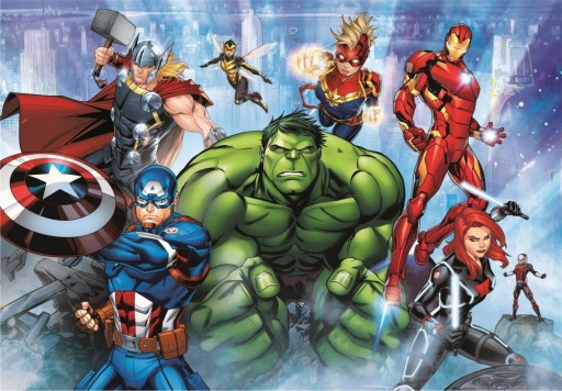 CLEMENTONI PUZZLE 180 EL AVENGERS SUPER FARBA