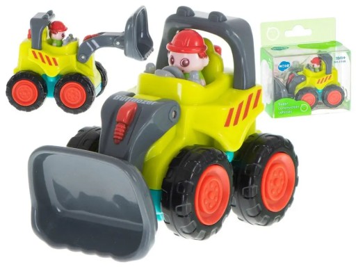 AUTO PRE DETI STAVEBNÉ AUTO HRAČKA BULLDOZER BULLDOZER HOLA