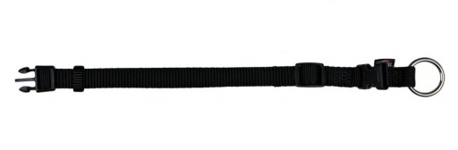 NYLONOVÝ GOLIER 35-55cm/20mm ČIERNA