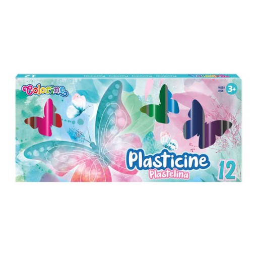 Plastelína 12 farieb Colorino Dreams