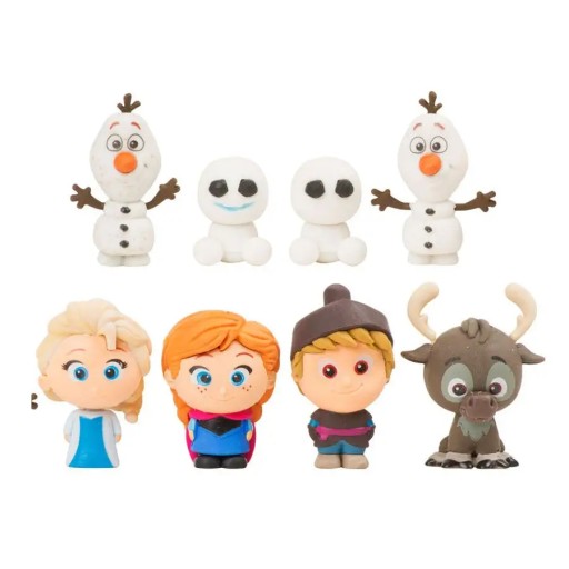 Frozen gumy figúrky 3D puzzle prekvapenia