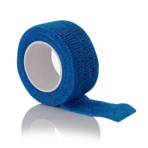 Elastická samolepiaca súdržná bandáž 2,5 cm*4,5 m, modrá