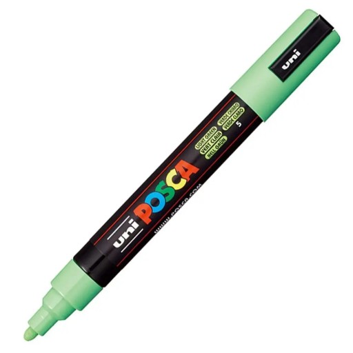 Posca svetlozelený pigmentový popisovač PC-5M UNI