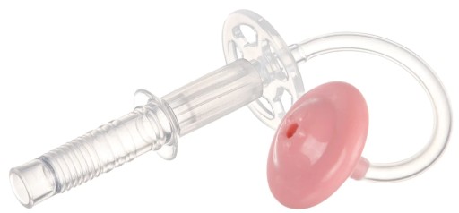 Canpol baby Silikónová nevysypávacia tuba so závažím, ružová