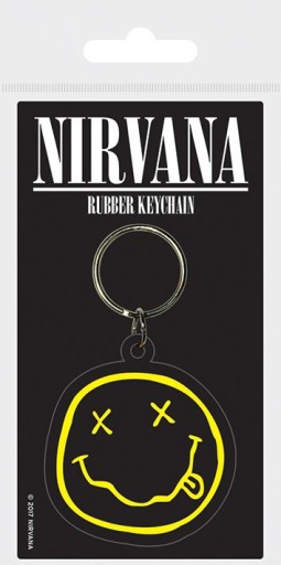 Gumová kľúčenka Nirvana Smiley Smile