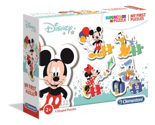 Moje prvé puzzle 4v1 Mickey Mouse Clementoni