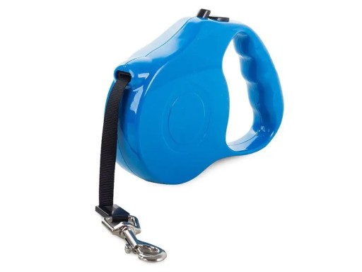 Automatické vodítko pre psa, páskový zámok, 5 m, 15 kg