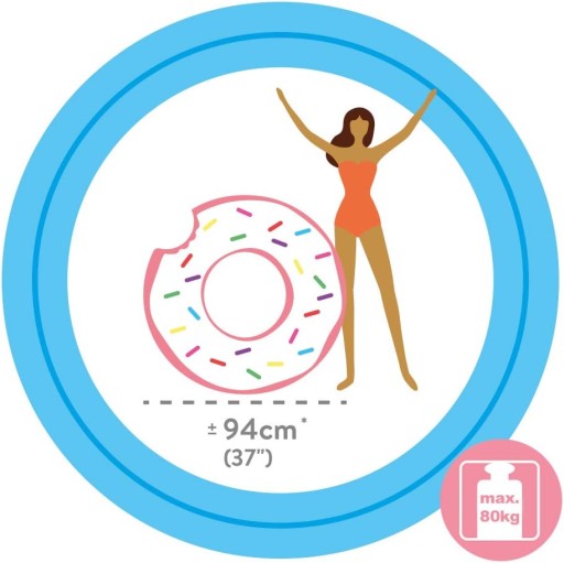 PLÁVANIE DONUT DONUT - INTEX 56265