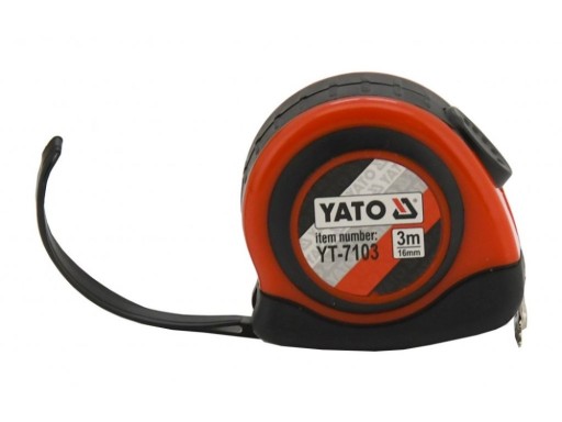 YATO ROLLING MEASURE 3MX16MM NYLON, MAGNET YT-7103