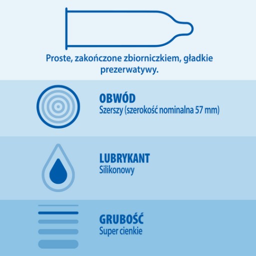 Durex Invisible Extra Large kondómy, 3 kusy