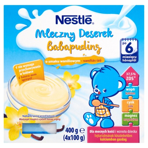 Nestlé Mliečny dezert s vanilkovou príchuťou po 6. mesiaci 400 g