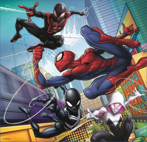 3v1 puzzle Spider Force Spider-Man kluby
