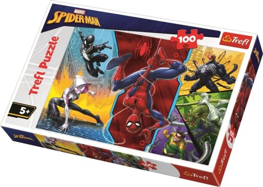 Puzzle 100 Marvel Spiderman Trefl 16347