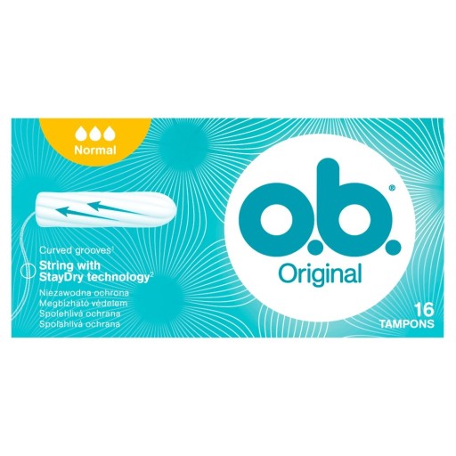 tampóny O.B Originál normálnych 16 ks.
