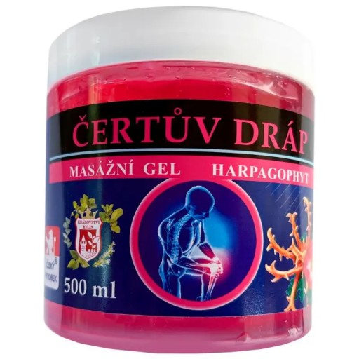 Masážny gél Diablov pazúr Bylinky Kosti Kĺby Putorius 500 ml