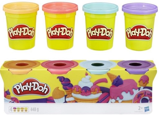 Hasbro Play-Doh Play-Doh Súprava 4 trubíc E4869
