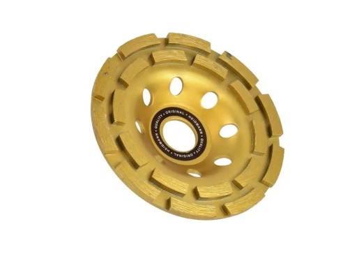Diamantový štít. segment.duble na brúsenie betónu 125mmx22,23 Heidmann H00122