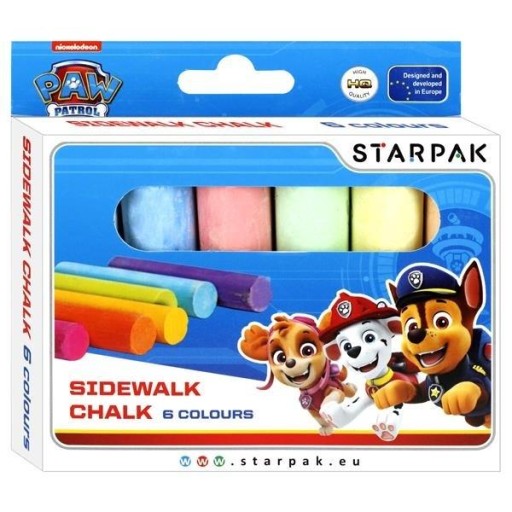 STARPAK KREDA D/PISA.CHOD. JUMBO 6 FARIEB