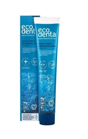 Ecodenta remineralizačná zubná pasta s fluoridom posilňuje sklovinu 75 ml