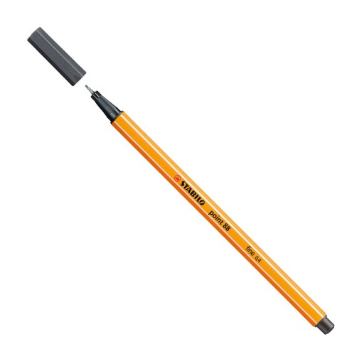 STABILO POINT 88/97 STUDENÁ ŠEDÁ Plutva