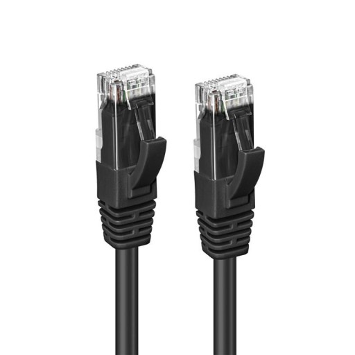 MicroConnect U/UTP CAT6 0,5M čierny LSZH