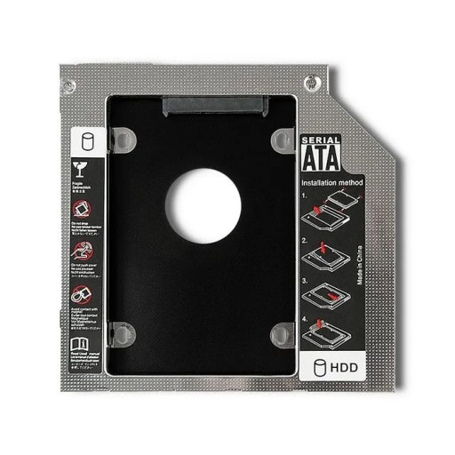 Tracer B-127 12,7 mm HDD SSD disková šachta