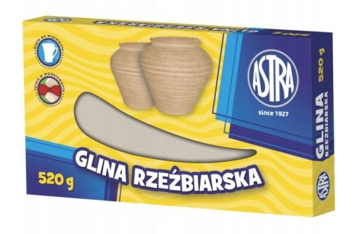 SOCHARSKÁ HLINA 520g na modelovanie ASTRA