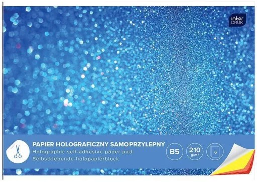 Výrez B5/6 holografická interprint