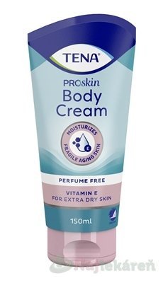 Tena Body Cream hydratačný krém s vitamínom E 150 ml