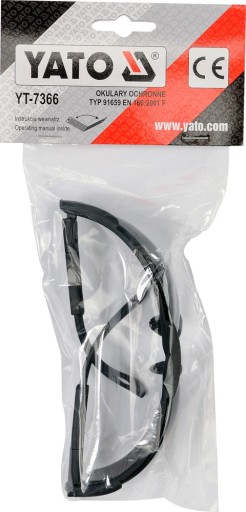OCHRANNÉ OKULIARE YATO YT-7366, SIVÁ