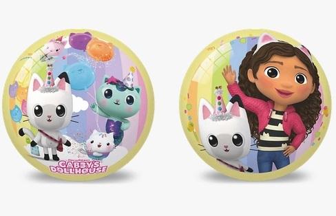 GUMOVÁ LOPTA 14 CM PLÁŽ PRE DETI DOMČEK MAČIČKA GABI GABBYS BOBÍK