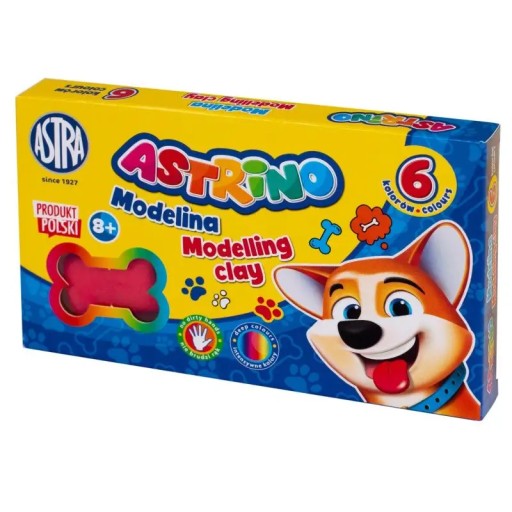 Modelovacia hmota Astrino 6 ks.