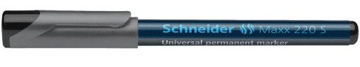 Permanentné fóliové pero SCHNEIDER Maxx 220 S, 0,4 mm, čierne