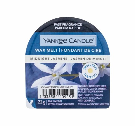 Vosk s vôňou Yankee Candle Midnight Jasmine