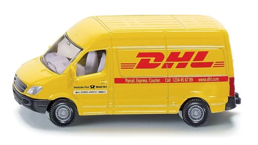 Kuriérske auto DHL