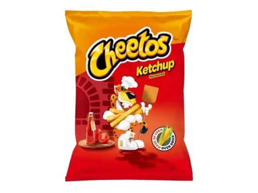 CHEETOS KUKURIČNÉ CHRUVKY S KEČUPOVOU PRÍCHUŤOU 8