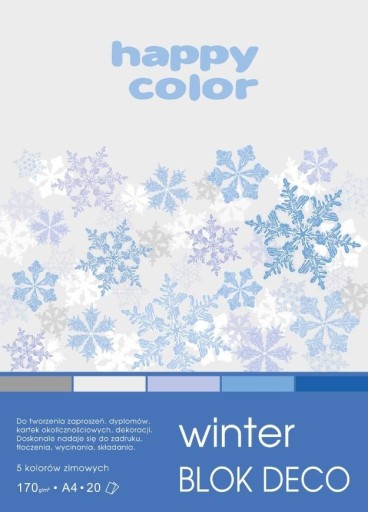 DECO CRISTAL TECHNICAL BLOCK A4 20 LIST 5 FAREB 170g/m2 SCRAPBOOKING