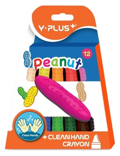 Arašidové pastelky 12 farieb