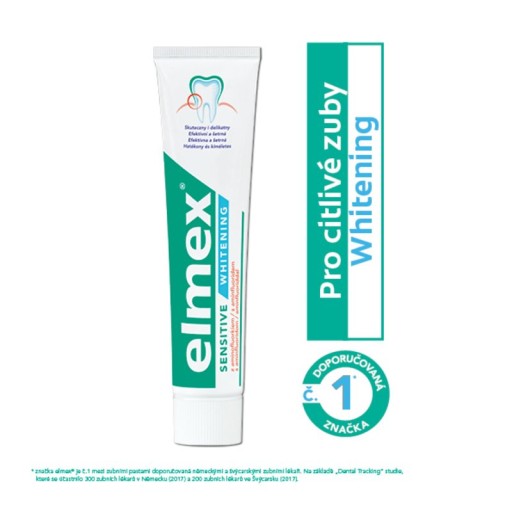 Elmex Sensitive Whitening špeciálna zubná pasta 75 ml