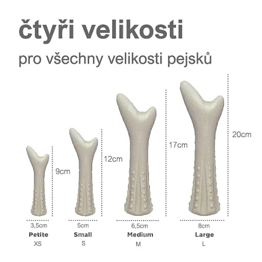 Hračka pre psa Deerhorn - veľkosť XSmall