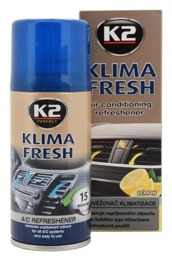 K2 KLIMA FRESH granát do klimatizácie CITRÓN 150g