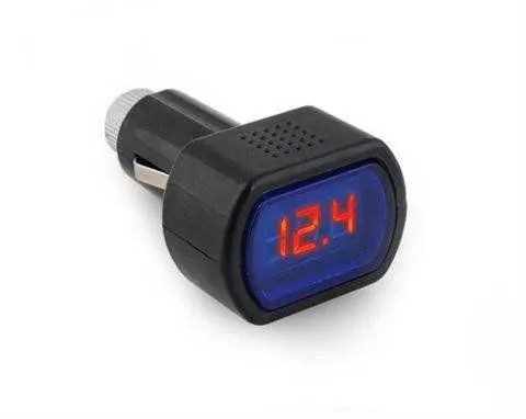 Voltmeter Autometer Zásuvka zapaľovača cigariet