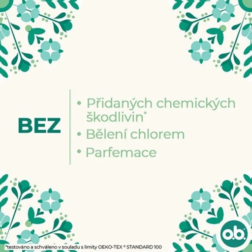 Organické tampóny Normal 16 ks.
