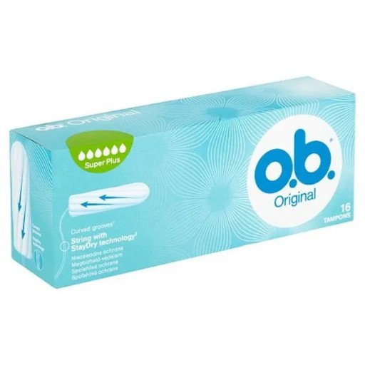J&J Tampóny OB ORIGINAL Super 16 ks