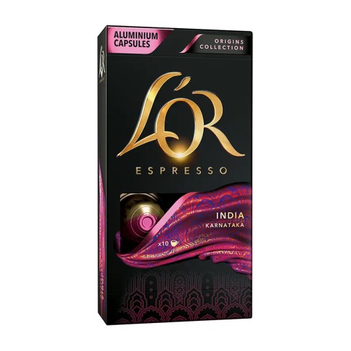 Kapsuly Nespresso L'OR India Karnataka 10 ks.