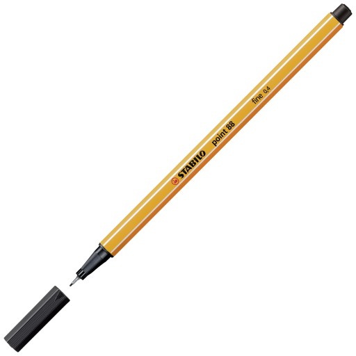 STABILO Point 88 jemná linka čierna 1 ks