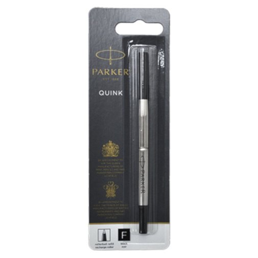 NÁPLŇ DO GULIČKOVÉHO PERA F 0,5MM, ČIERNA PARKER