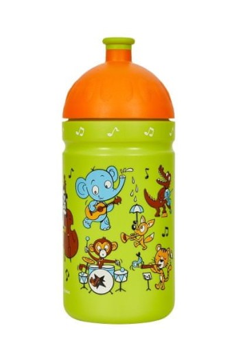 ZDRAVÁ DETSKÁ FĽAŠA PRE DETI ZOO ZELENÁ 500ml